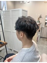 ニコヘアープラス(NICOhair+) ツーブロセンター分け