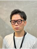 大人ナチュラルショート×爽やかビジネス