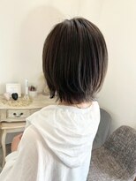 ロッカ(ROCCA) レイヤーショート × ナチュラルブラウン暗めカラー