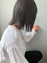 ヌード(nude)&nbsp;ナチュラルボブ｜ブリーチなしカラー