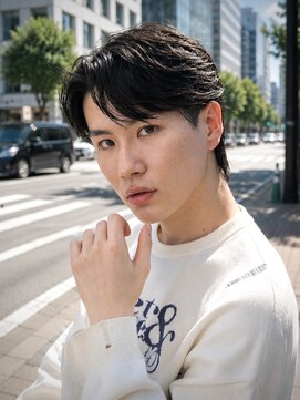ヒロギンザ 青山店(HIRO GINZA) 韓国風毛流れセンターパート