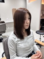 hyon myon/RISEbyREVO 綾瀬店【ヒョンミョン】&nbsp;ハッシュカット/デザインカラー/グレージュ[綾瀬駅/韓国ヘア]