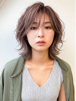 ディーヴァヘアーエズ(DIVA hair Eze)&nbsp;くびれ◎結べるボブレイヤーカット×透明感アッシュグレー