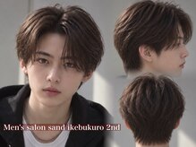 Men's salon sand 池袋 2nd（メンズカット/メンズサロン）の雰囲気（センターパート/メンズカット/Men'sサロン/池袋駅/池袋駅東口）