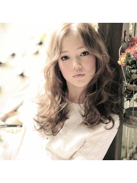 ベル 表参道店(Belle) 『外国人風』ロングくせ毛パーマ×スモーキーベージュ☆