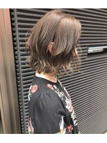 ヴィークス ヘア(vicus hair)&nbsp;夏髪「sepiaベージュ×ハイライト」by 田渕 英和