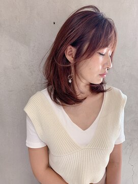 アンカーバイナチュラル(anchor by natural) ☆ファザーレイヤー×ピンクベージュ☆