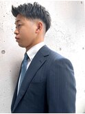 【IRIE HAIR赤坂】ビジネスマン×フェード×アップバング