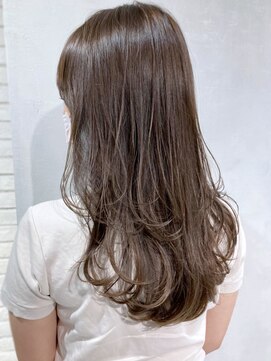 アルバム 渋谷パルコ(ALBUM) レイヤーカーキベージュ_ココアブラウンセシルカット_ba300952