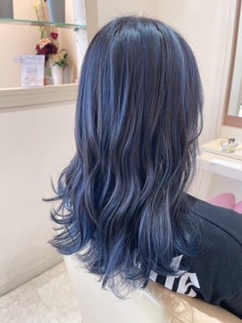 ヘアー デザイナーズ サロン アヴァンセ(HAIR DESIGNER'S SALON AVANCE) ブルーアッシュカラー☆