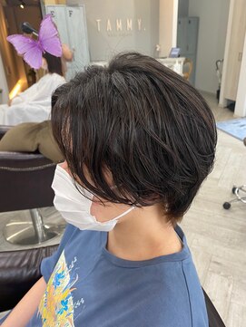 タミー(TAMMY) ハンサムショートパーマ