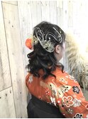 お祝い事のヘアーセットと振袖や袴の着付けは岡山表町のムーンへ