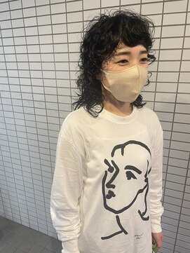 ヘアアンドスペース ベロン(hair&space velon) ウルフパーマ
