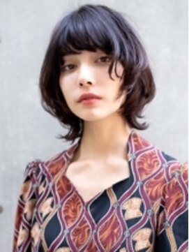 ラフィス ヘアー ピース 広島祇園店(La fith hair peace) 【La fith】マッシュレイヤー×パープルアッシュ