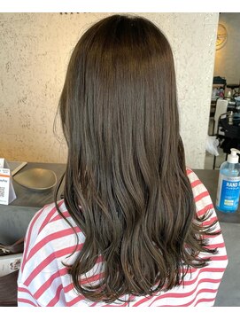 ヘアデザイン ファブロ(hair design FABRO.) オリーブグレージュ/赤みなしカラー/透明感カラー/韓国風