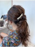 お呼ばれヘア☆アップスタイル