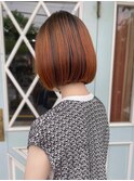 伸びても気になりにくい♪シンプルボブ