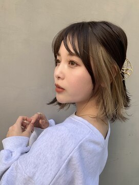 ジーナ 川口(Zina) 髪質改善＊デザインカラーミディボブ＊美髪【Zina 川口】