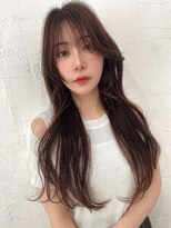アンジェリカ 名古屋店(ANGELICA)&nbsp;天使バング×レイヤーカット×ワンホンヘア
