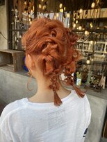 スロウ(Slow)&nbsp;ブリーチ×オレンジ×アレンジ/オレンジブラウン