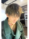 スパイラル×オリーブハイライト