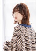 【Totia堀江】ニュアンスボブ×ことりベージュ
