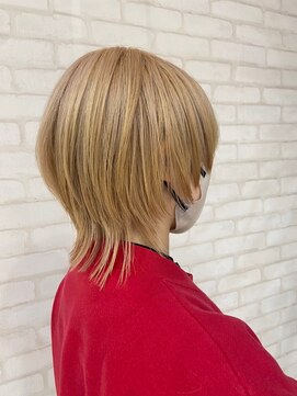 ビス フルール 日暮里店(Vis fleur) ミニウルフ/ハイトーンカラー/レイヤーカット