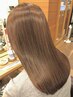 【極上の美髪体験】カット+プレミアム縮毛矯正+艶カラー¥24300