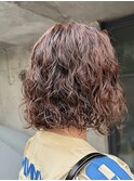 ボブパーマ/パーマ/パーマボブ/くるくるパーマ/原宿/表参道