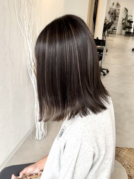 トト 船橋店(toto.) 細めハイライトマロンベージュくすみベージュ白髪ぼかし◎[船橋]