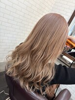 テーラ 船橋店(TELA)&nbsp;ブリーチで作る暖色ベージュ【TELAHAIR船橋】