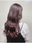 ロング×ディープピンク
