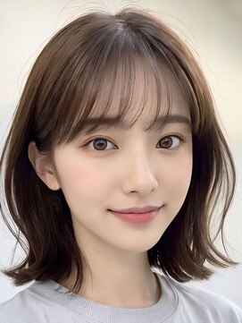 ココラー(COCOlar) プチウルフCUT+イルミナカラー&白髪染まる11トーン明るいカラー