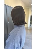 切りっぱなしボブ