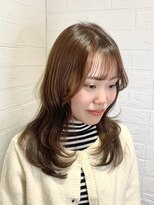 ヘアースペースブルーム プリュス 石橋店(HAIR SPACE BLOOM plus) ピンクブラウン/髪質改善カラー/艶髪/レイヤーカット