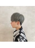 メンズシルバーグレージュ