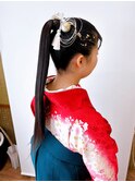 卒業式ヘア