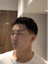 グルーマーズトウキョウ 渋谷店(GROOMER/S TOKYO)&nbsp;テーパーフェード　オールバック