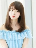 ホワイトグレージュ/デジタルパーマ/チェリーブラウン/銀座