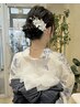 浴衣着付け＋ヘアセット　￥7,150　【電話予約のみ】