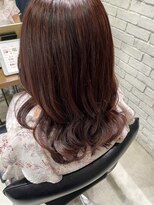 フェリア 渋谷(Feria)&nbsp;【Feria 渋谷】イルミナカラー×チェリーレッド "Tsuyuki"