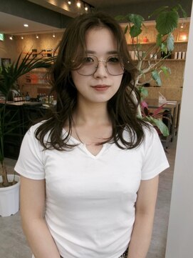 ジュール(JOULE'S) レイヤーカット/オリーブグレージュ