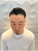 アイロンパーマ/濡れパン/ビジネス/バーバースタイル/パーマ