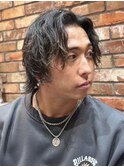 波巻きパーマスタイル[栄駅/理容室]