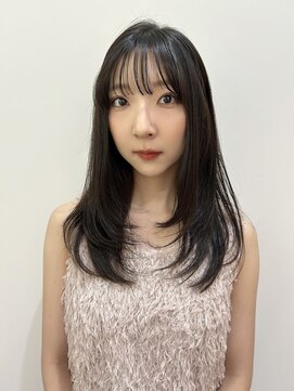 モアバイクリップス 湘南台(moa by clips) 韓国風レイヤー × アッシュグレー