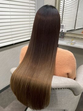 セタ 新宿(seta) イエローアッシュ/ストレート/艶髪/トリートメント/髪質改善