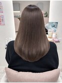 赤みなしグレージュカラー