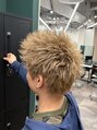 メンズサロンドットリアン(dot. lien)&nbsp;ハイトーンスパイキーショート【MEN'S/メンズショート/町田駅】