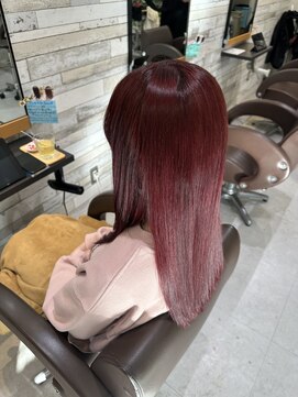 ヘアーアンドメイク ヒューラ 立川店(HAIR&MAKE hurra) ブリーチなしダブルカラー