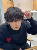 韓国シースルーマッシュ×シャドウパーマ【八王子】